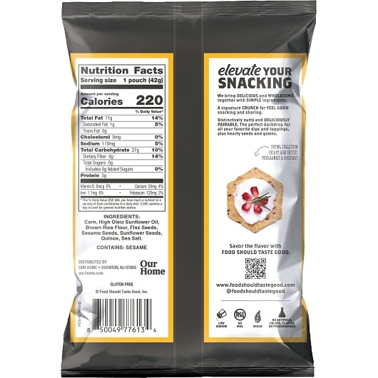 Food Should Taste Good Multigrain Tortilla Chips, 24 x 1.5 oz Case - Snacks - image 2