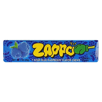 Zappo Candy Sour Blue Raspberry Chews, 12 x 30 x 1 oz Case - Candy & Confections - image 2