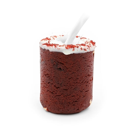 Dirty Cookie Red Velvet Cookie Shots, 48 x 2 oz Case - Bakery & Desserts