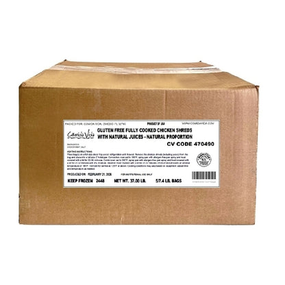 Comida Vida Shredded Chicken, 5 x 7.4 lb Case - DOT product image 5