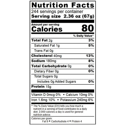 Comida Vida Beef Shreds, 5 x 7.2 lb Case - DOT product image 5