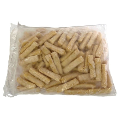 Comida Vida Yuca Steak Cut Fries, 4 x 6 lb Case - Frozen Potatoes Sides