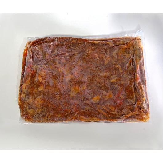 Comida Vida Tinga Shredded Chicken, 8 x 5.02 lb Case - Frozen Meat & Seafood