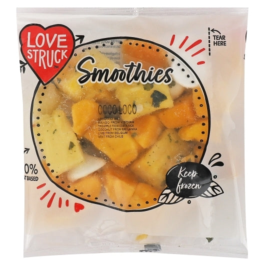 Love Struck Coco Loco Smoothie Mix, 1 x 23 each Case - Frozen Fruit