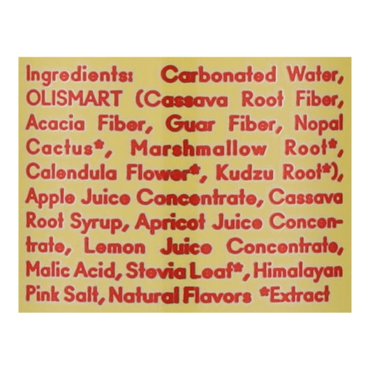 Olipop Sleek Prebiotic Crisp Apple Soda, 12 x 12 fl oz Case - Beverages