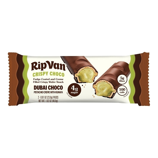 Rip Van Low Sugar Crispy Dunes - Crispy Dubai Chocolate Dunes, 4 x 12 x 1.62 oz Case - Candy & Confections - image 2