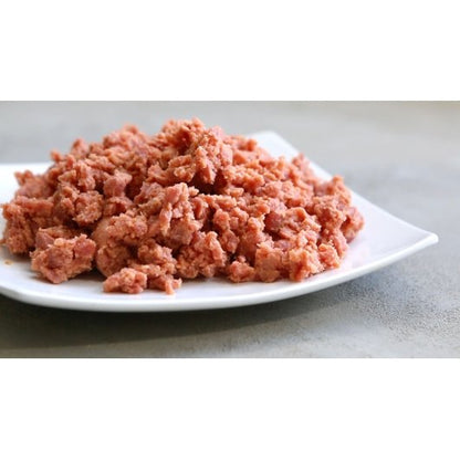 Uncut Plant-Based Burger Plant-Based Ground Burger, 4 x 2.5 lb Case - Alternate product angle or state