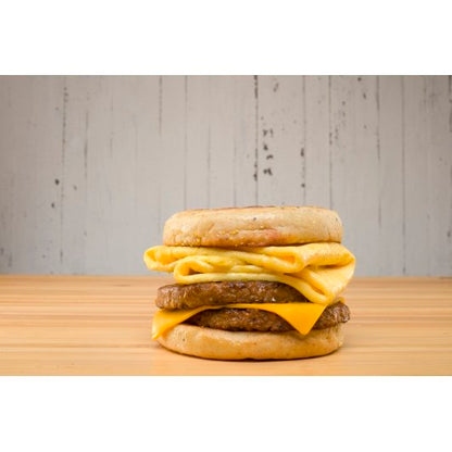 Uncut Plant-Based Breakfast Sausage Patty, 1 x 10 lb Case - Alternate product angle or state