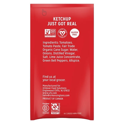 Sir Kensington's Classic Ketchup Single Serve, 600 x 18 GR Case - DOT product image 8