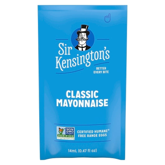 Sir Kensingtons Mayonnaise Squeeze Mayonnaise Single Serve Packets, 600 x 0.47 fl oz Case - Condiments & Sauces