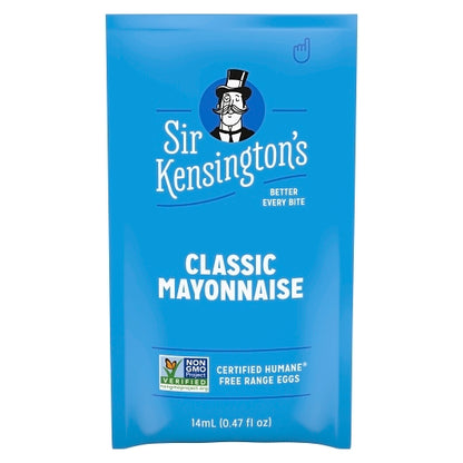 Sir Kensingtons Mayonnaise Squeeze Mayonnaise Single Serve Packets, 600 x 0.47 fl oz Case - Condiments & Sauces