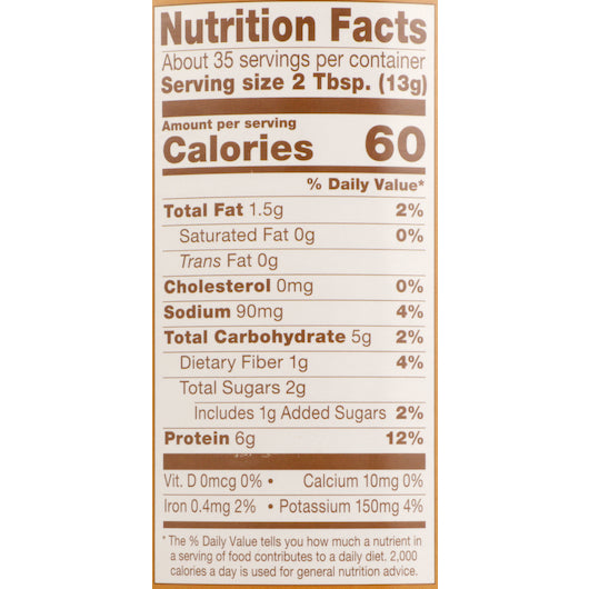 PB2 Foods THE ORIGINAL POWDERED PEANUT BUTTER, 6 x 16 oz Case - DOT product image 6
