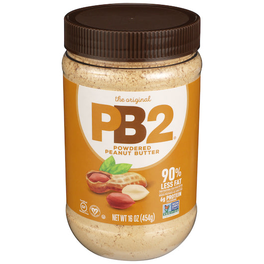 PB2 Foods The Original Powdered Peanut Butter, 6 x 16 oz Case - Condiments & Sauces