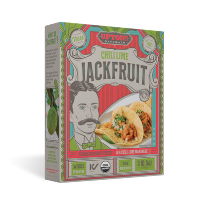 Upton's Naturals Chili Lime Jackfruit, 10 x 10.6 oz Case - DOT product image 2