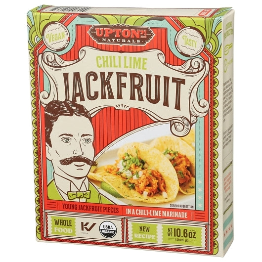 Upton's Naturals Chili Lime Jackfruit, 10 x 10.6 oz Case - DOT product image 3