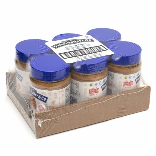 Peanut Butter & Co All Natural Smooth Crunch Time Peanut Butter, 6 x 16 oz Case - DOT product image 2
