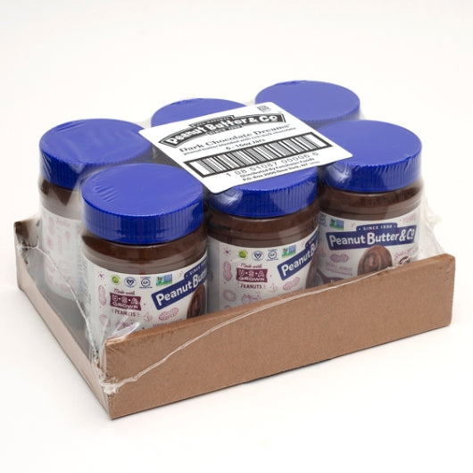 Peanut Butter & Co Dark Chocolate Dreams Peanut Butter, 6 x 16 oz Case - Candy & Confections