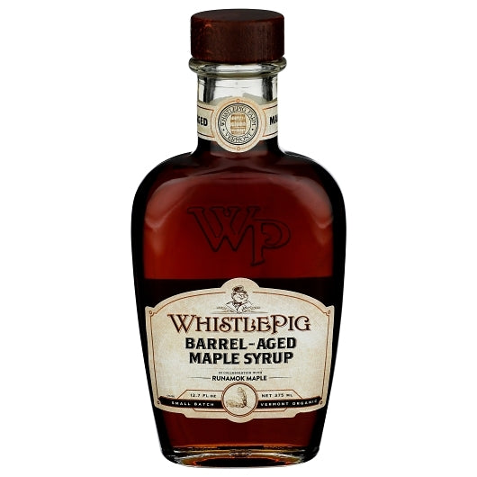 Runamok Maple Whistlepig Rye Whiskey Barrel Aged Syrup, 6 x 12.7 fl oz Case - Beverages