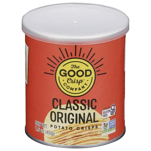 The Good Crisp Company Original Crisps Case, 12 x 1.6 oz Case - Snacks