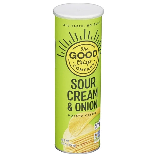 The Good Crisp Company Sour Cream & Onion Flavored Crisps Case, 8 x 5.6 oz Case - Snacks - image 2