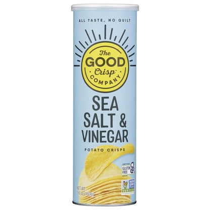 The Good Crisp Company Sea Salt & Vinegar Flavored Crisps Case, 8 x 5.6 oz Case - DOT product image 2
