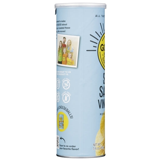 The Good Crisp Company Sea Salt & Vinegar Flavored Crisps Case, 8 x 5.6 oz Case - DOT product image 4
