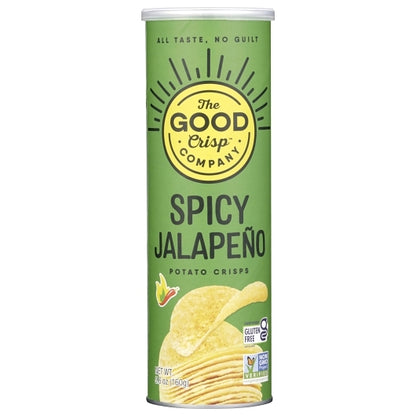 The Good Crisp Company Spicy Jalapeno Flavored Crisps Case, 8 x 5.6 oz Case - DOT product image 2