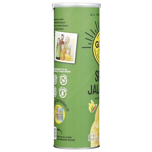 The Good Crisp Company Spicy Jalapeno Flavored Crisps Case, 8 x 5.6 oz Case - DOT product image 4