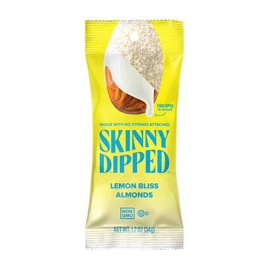 SkinnyDipped Lemon Bliss Skinnydipped Almonds, 4 x 10 x 1.2 oz Case - Candy & Confections