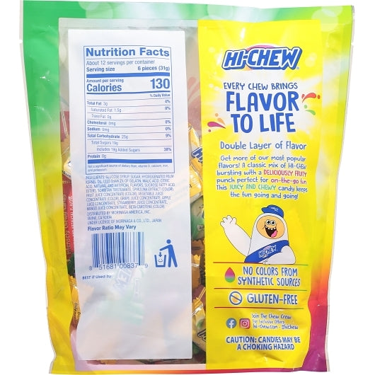 Hi-Chew Original Candy Bag, 6 x 12.7 oz Case - DOT product image 2