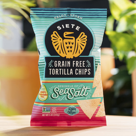 Siete Sea Salt Tortilla Chips, 12 x 5 oz Case - DOT product image 8