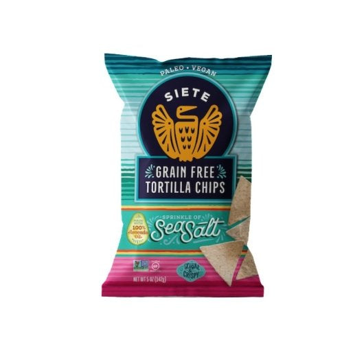 Siete Sea Salt Tortilla Chips, 12 x 5 oz Case - DOT product image 5