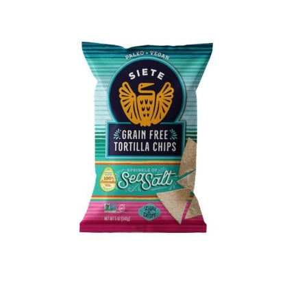 Siete Sea Salt Tortilla Chips, 12 x 5 oz Case - DOT product image 5