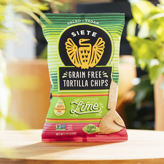 Siete Lime Tortilla Chips, 12 x 5 oz Case - DOT product image 7