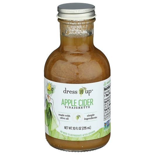 Dress It Up Dressing Apple Cider Salad Dressing, 6 x 10 fl oz Case - Condiments & Sauces