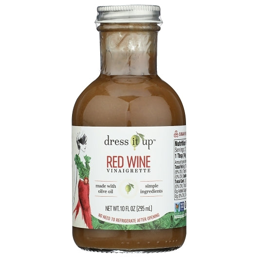 Dress It Up Dressing Red Wine Vinaigrette Salad Dressing, 6 x 10 fl oz Case - Condiments & Sauces - image 2