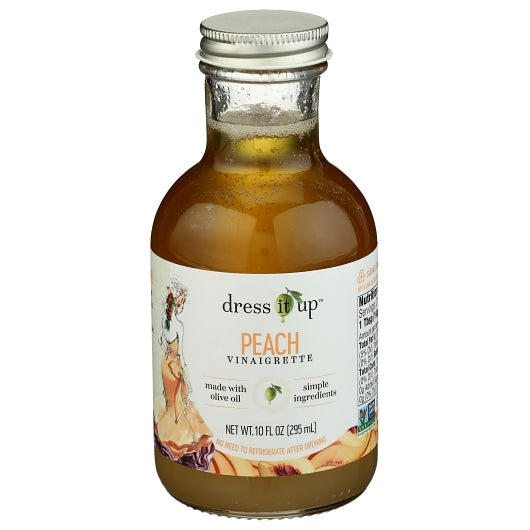 Dress It Up Dressing Peach Bottle, 6 x 10 fl oz Case - Condiments & Sauces