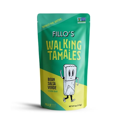 Fillo's Bean & Salsa Verde Tamales, 7 x 4 oz Case - Condiments & Sauces - image 2