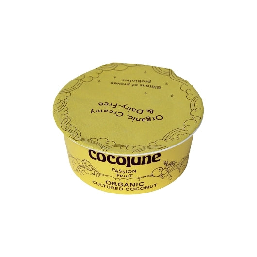 Cocojune Passion Fruit Cultured Coconut, 12 x 4 oz Case - Cheese & Dairy - image 2