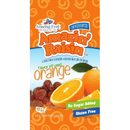 Amazin Raisin Flavor Orange Infused Raisin, 250 x 1.3 oz Case - DOT product image 2