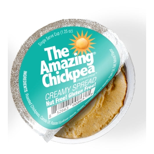 The Amazing Chickpea Creamy Spread, 72 x 1.13 oz Case - Beans & Legumes - image 2