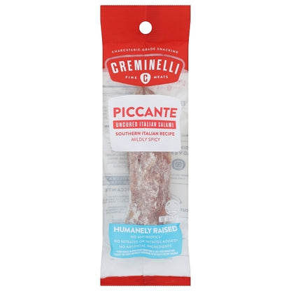 Creminelli Fine Meats Piccante Uncured Italian Salami, 9 x 1 each Case - DOT product image 3