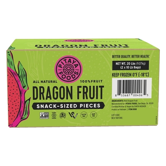 Pitaya Plus Individually Individual Quick Frozen Dragon Fruit, 2 x 10 lb Case - DOT product image 3