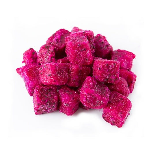 Pitaya Plus Organic IQF Organic Dragon Fruit, 1 x 20 lb Case - Frozen Fruit