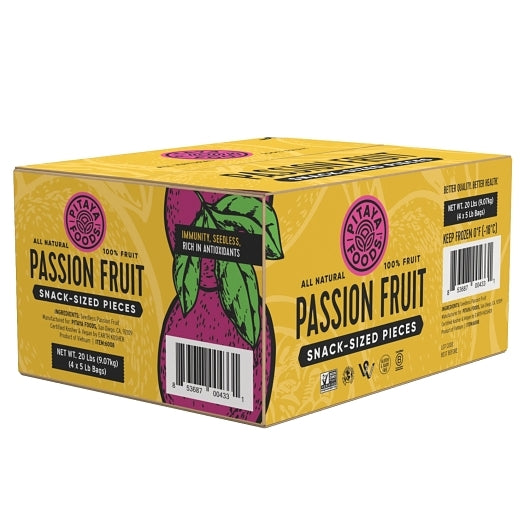 Pitaya Plus Seedless PASSION FRUIT CUBES, 1 x 20 lb Case - DOT product image 2