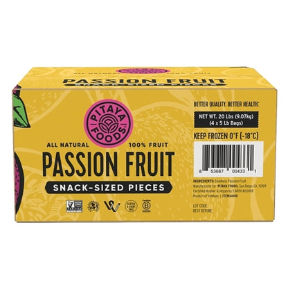 Pitaya Plus Seedless PASSION FRUIT CUBES, 1 x 20 lb Case - DOT product image 3