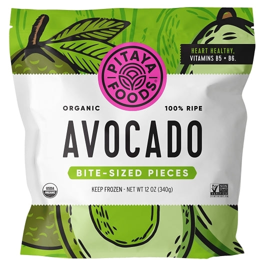 Pitaya Plus Organic Avocado Pieces, 8 x 12 oz Case - Beverages