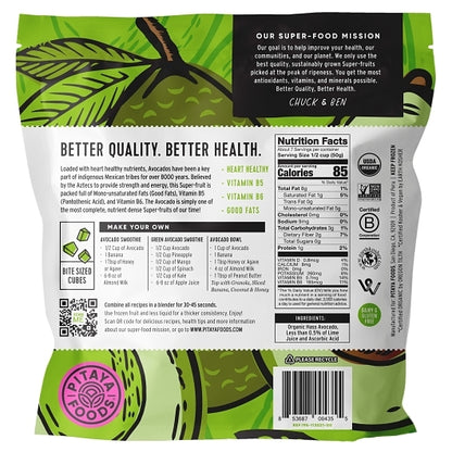 Pitaya Plus ORGANIC AVOCADO PIECES, 8 x 12 oz Case - DOT product image 2