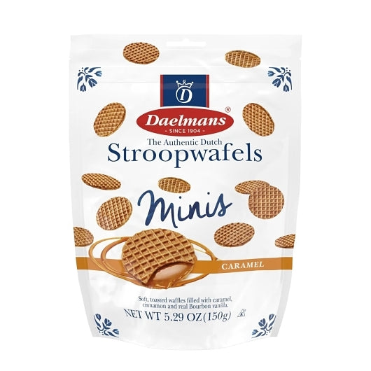 (Price/CASE)Daelmans 03335 Mini Caramel Stroopwafel Pouch 10-5.2 - DOT product image 2