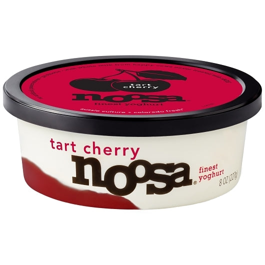 Noosa Yoghurt Tart Cherry Yogurt, 8 x 8 oz Case - Cheese & Dairy